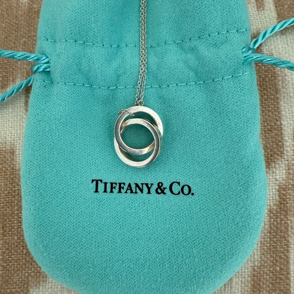 Tiffany & Co. Silver Infinity Necklace